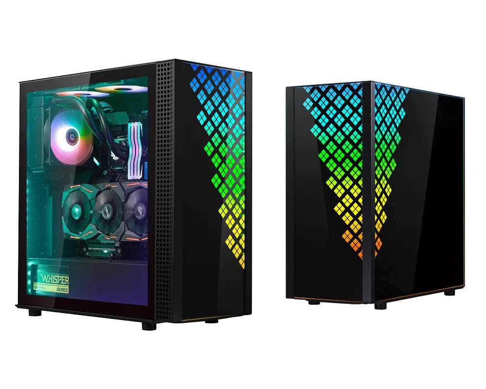 Кутия BITFENIX DAWN BK /3 SIDE TG 3