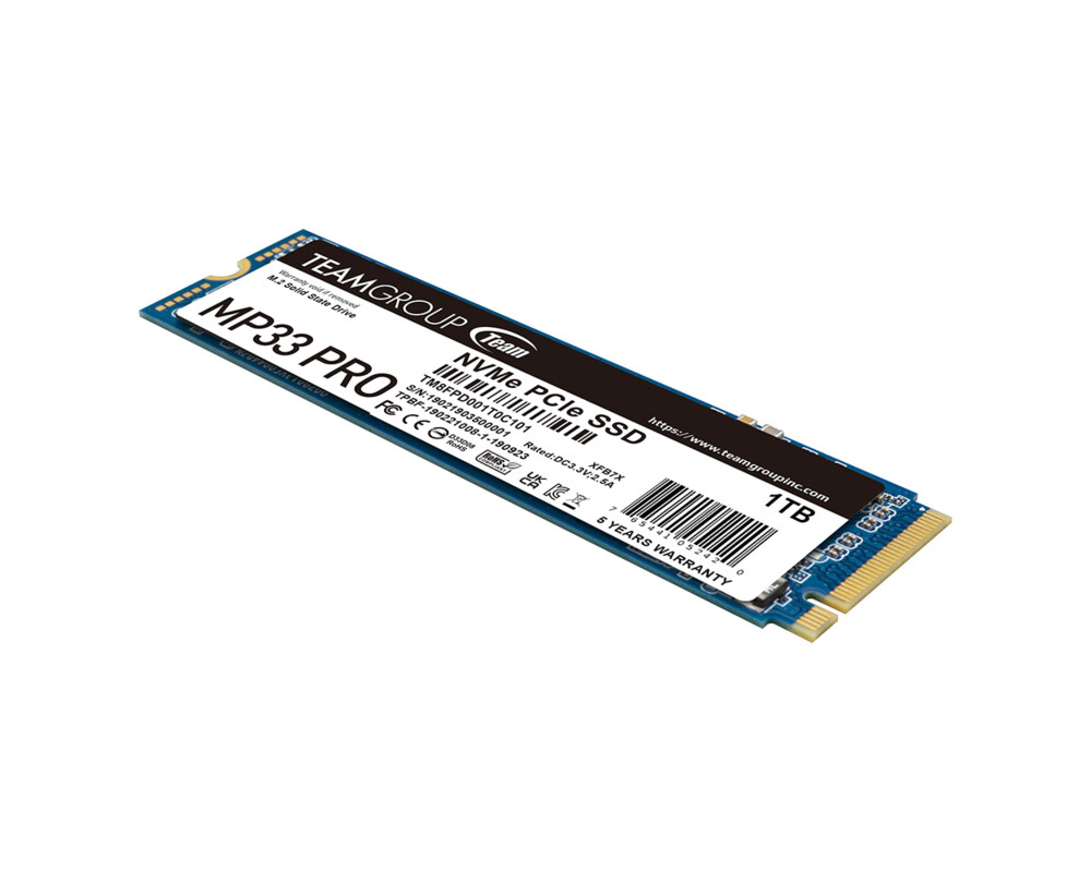 SSD 1TB Team Group MP33 M.2 2280 PCIe 3.0 SSD 4