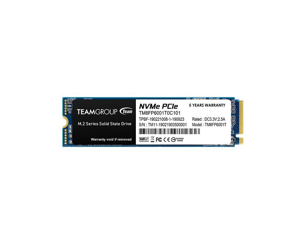 SSD 1TB Team Group MP33 M.2 2280 PCIe 3.0 SSD 2