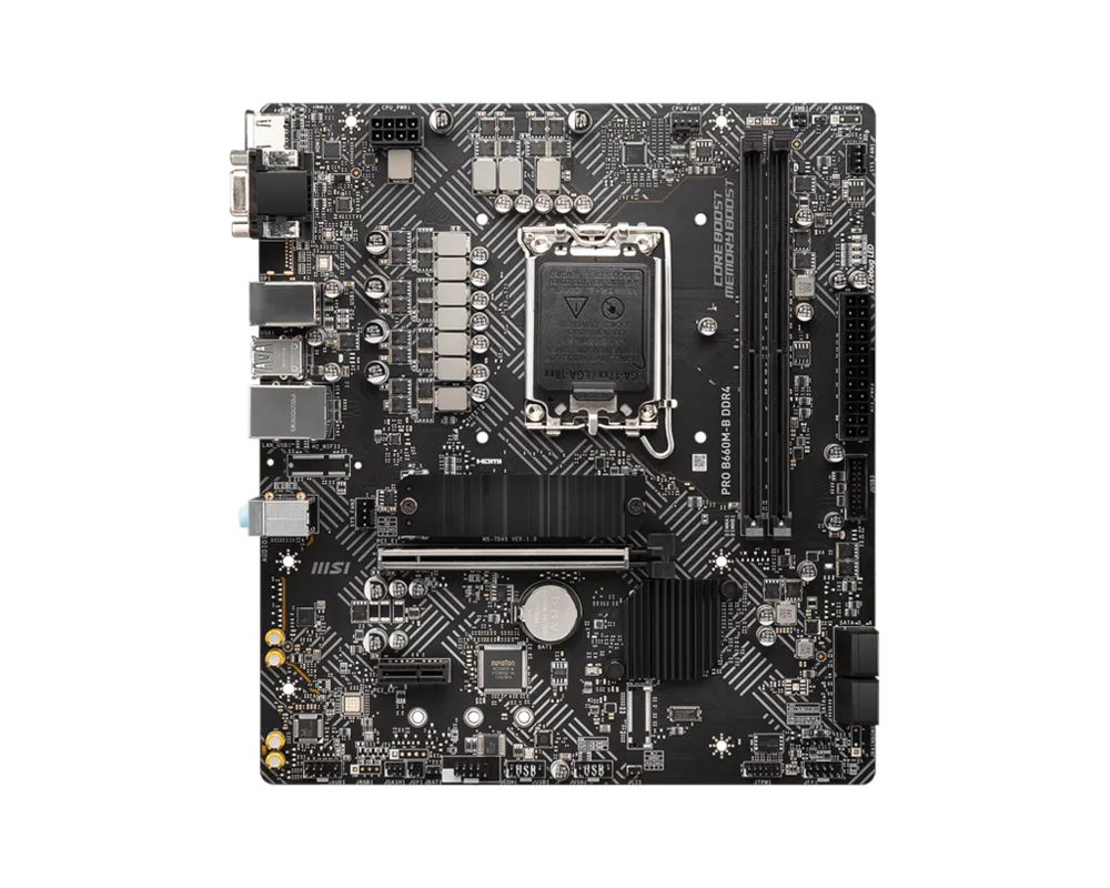 Дънна платка MSI PRO B660M-B DDR4 /LGA1700 2