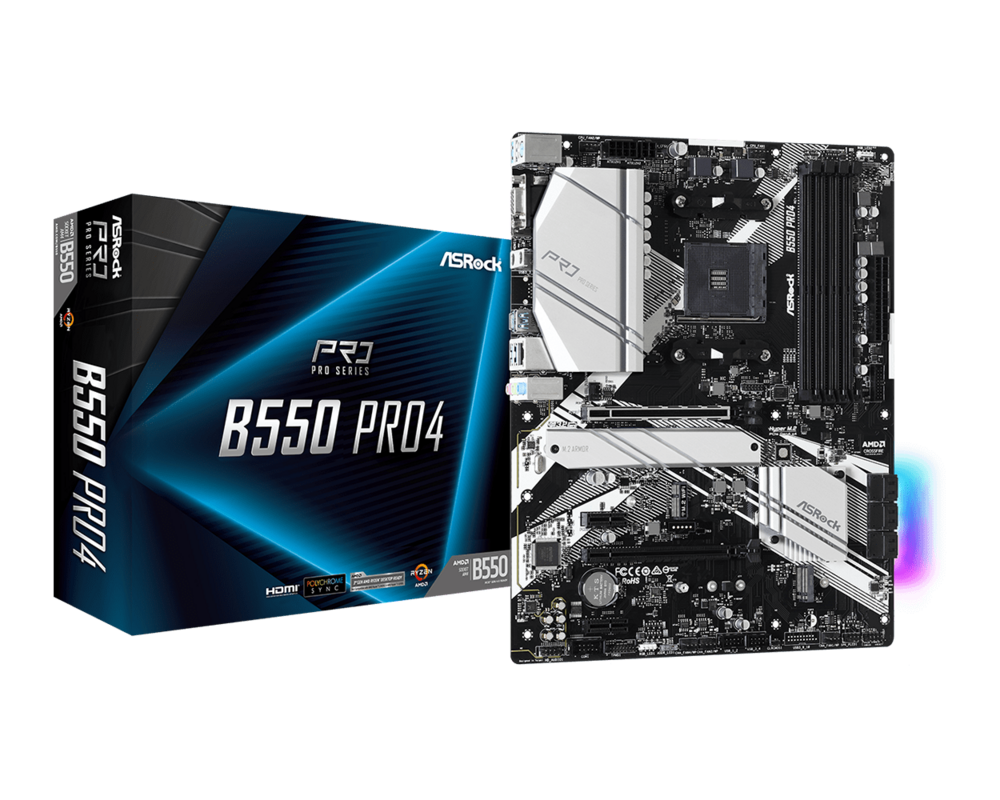 Дънна платка ASROCK B550 PRO4 9