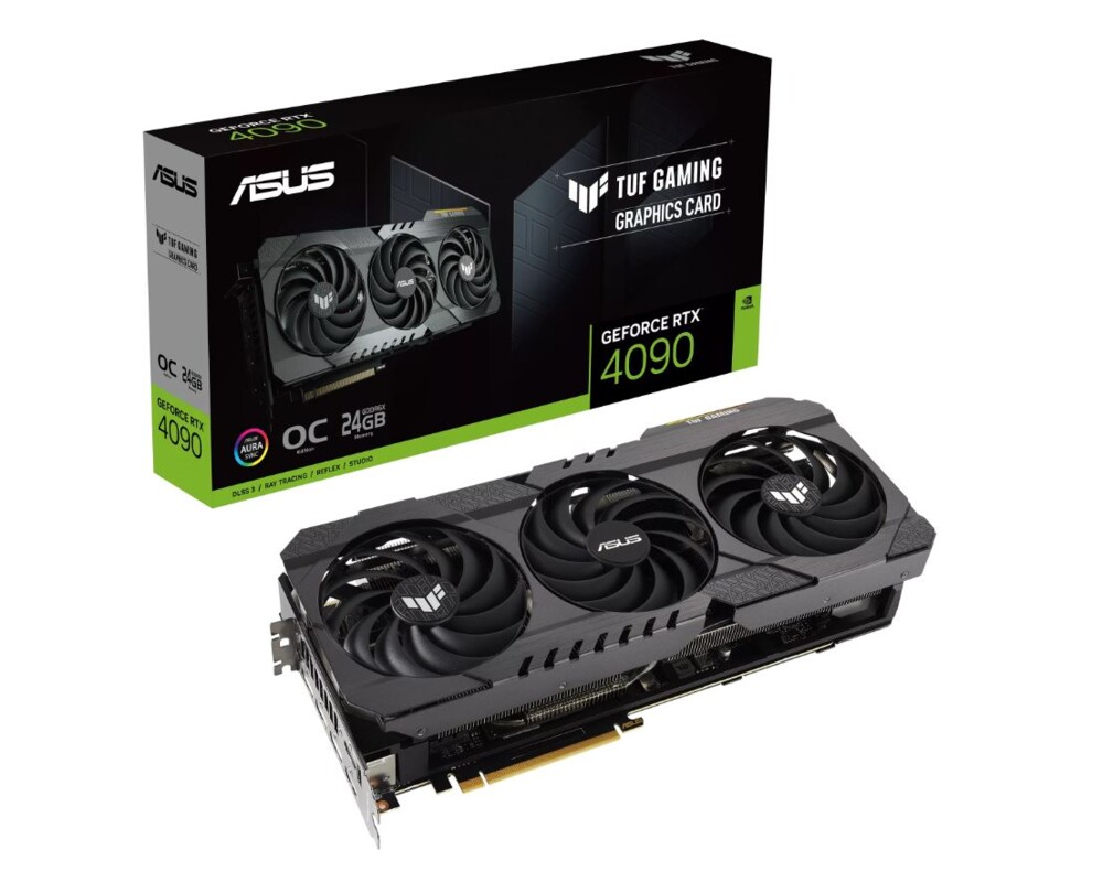 Видеокарта ASUS TUF Gaming GeForce RTX 4090 OC Edition 24GB GDDR6X 16
