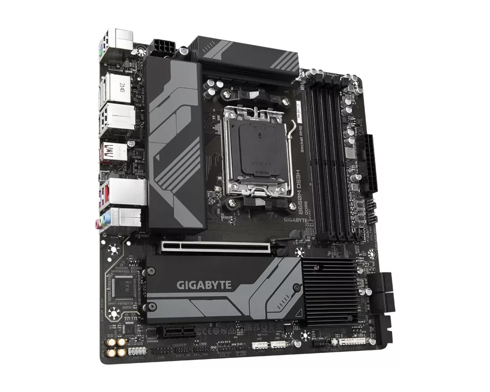 Дънна платка GIGABYTE B650M DS3H socket AM5 7