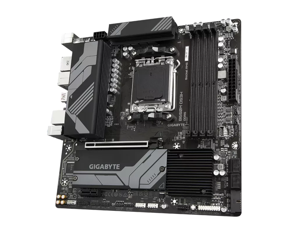 Дънна платка GIGABYTE B650M DS3H socket AM5 8