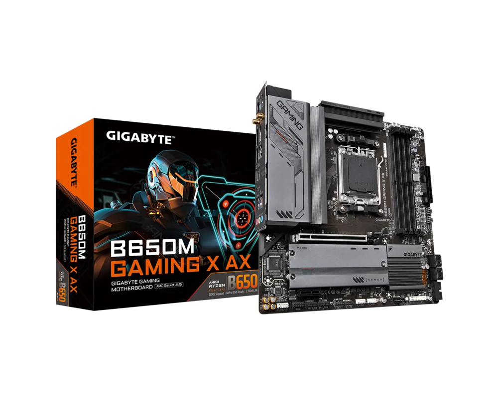 Дънна платка GIGABYTE B650M GAMING X AX WiFi 6E socket AM5 6