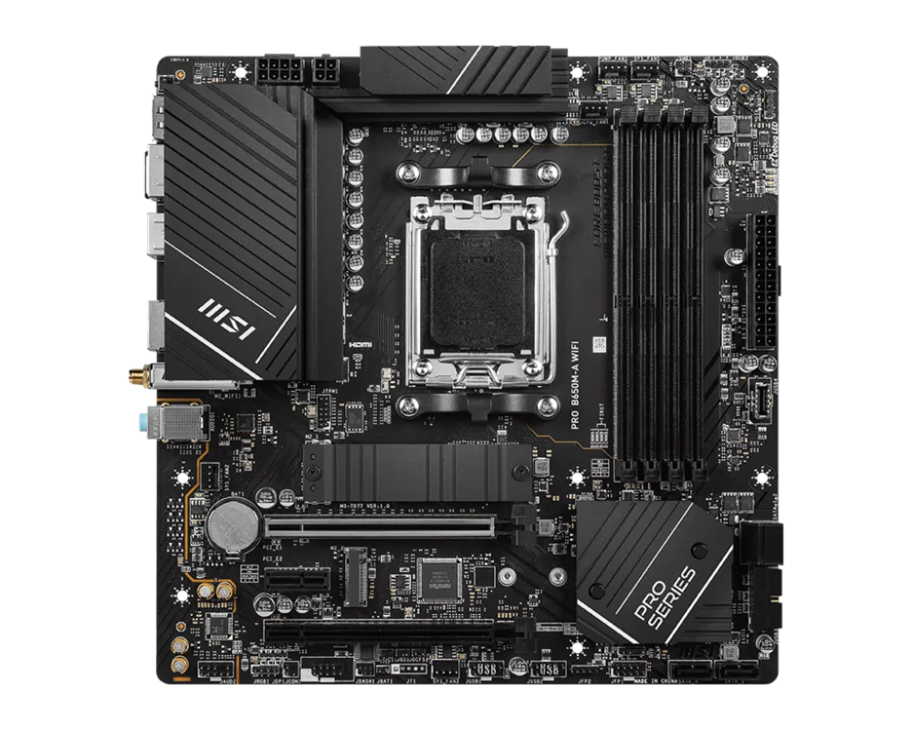 Дънна платка MSI PRO B650M-A WIFI /AM5 2