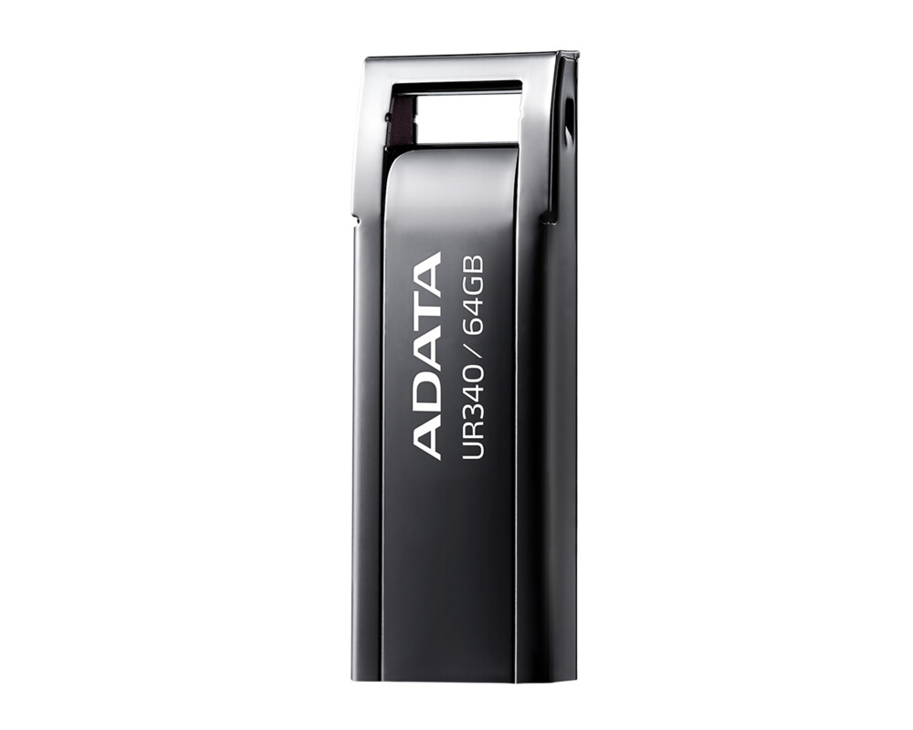 Флаш памет 64GB USB UR340 ADATA BLACK 8