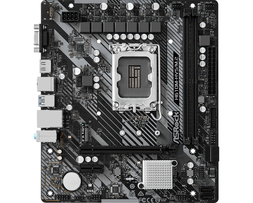 Дънна платка ASROCK H610M-HVS/M.2 R2.0 2