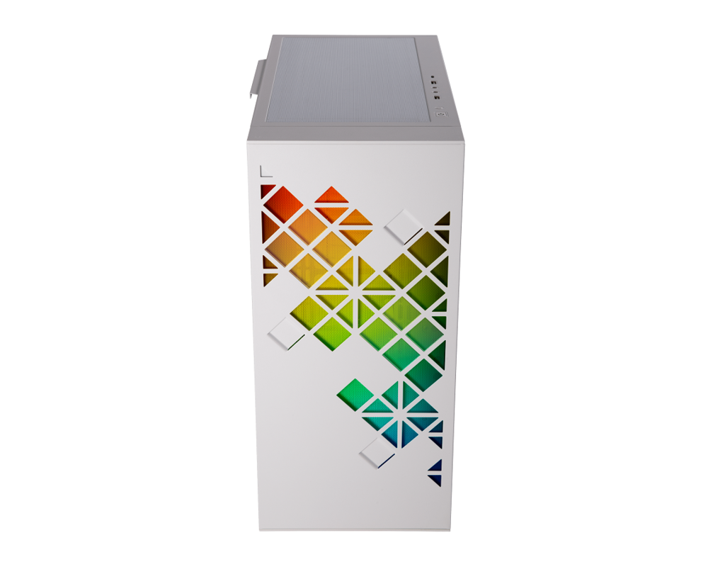Кутия Bitfenix Tracery ARGB ATX Mid Tower, Бяла 5