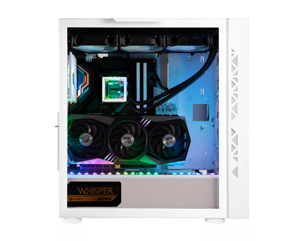 Кутия Bitfenix Tracery ARGB ATX Mid Tower, Бяла 3