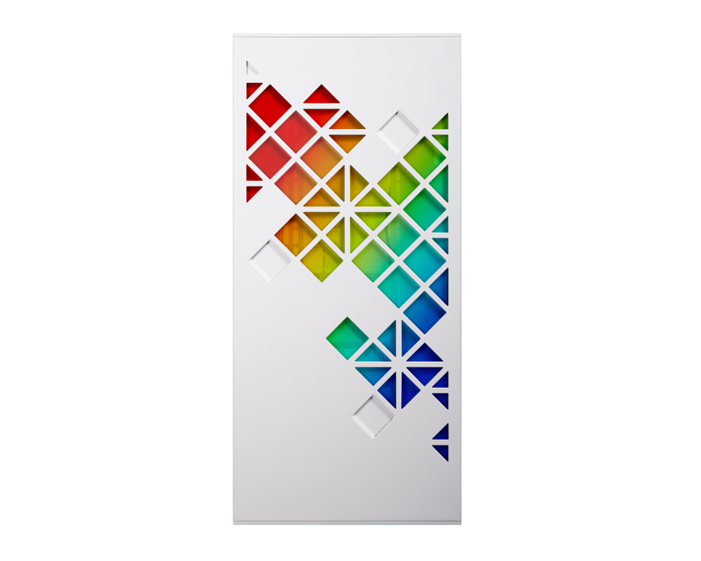 Кутия Bitfenix Tracery ARGB ATX Mid Tower, Бяла 4