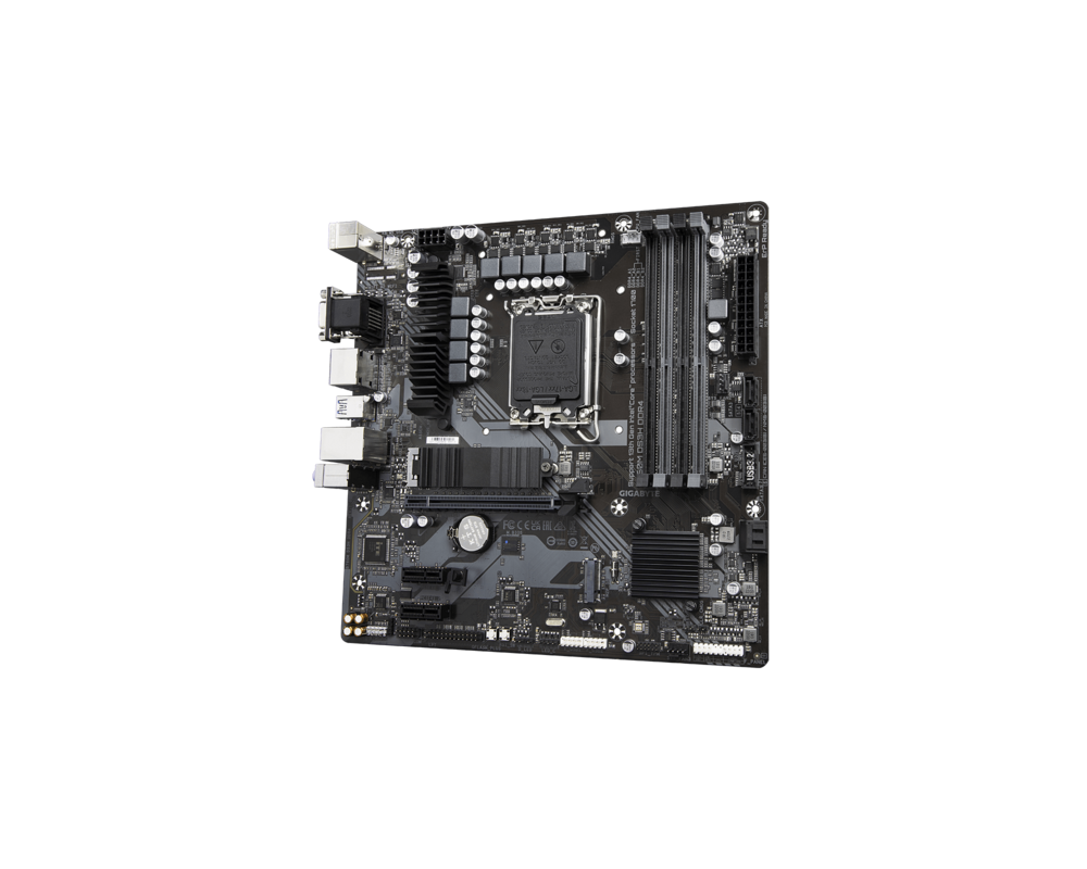 Дънна платка GIGABYTE B760M DS3H, socket 1700, Micro ATX 4xDDR4 8