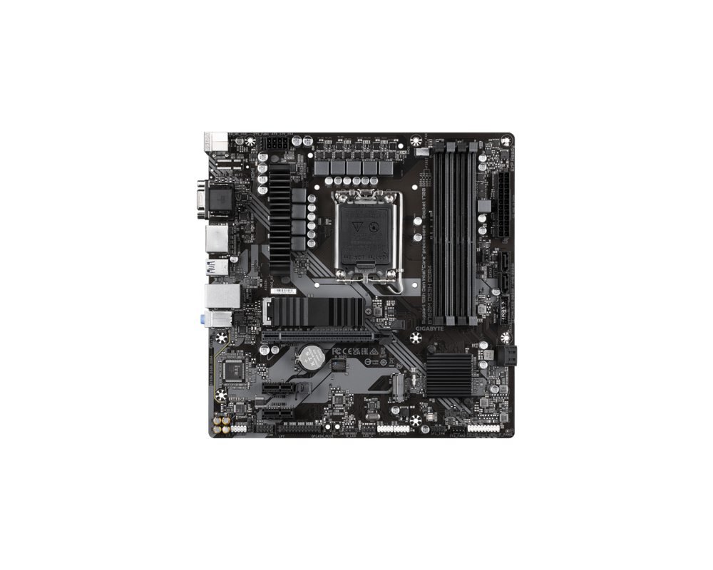 Дънна платка GIGABYTE B760M DS3H, socket 1700, Micro ATX 4xDDR4 7