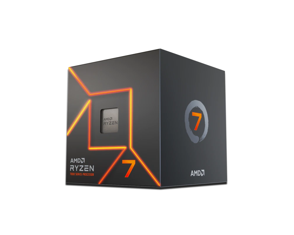 Процесор AMD Ryzen 7 7700 8C/16T (3.8GHz / 5.3GHz Boost 4