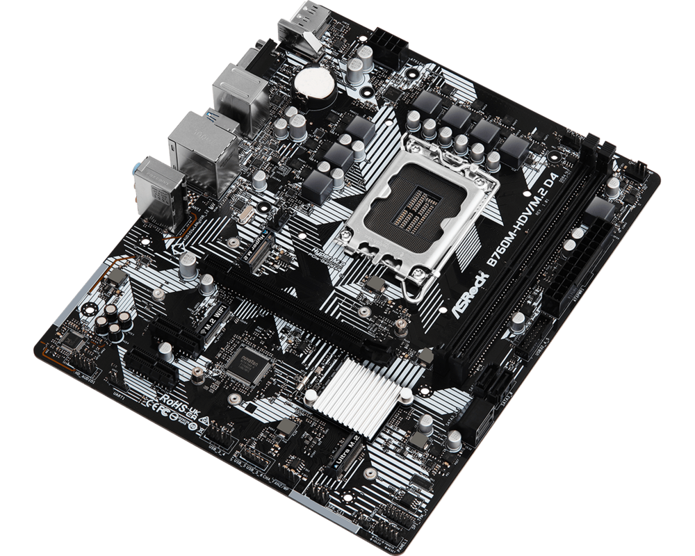 Дънна платка ASROCK B760M-HDV/M.2 D4 3