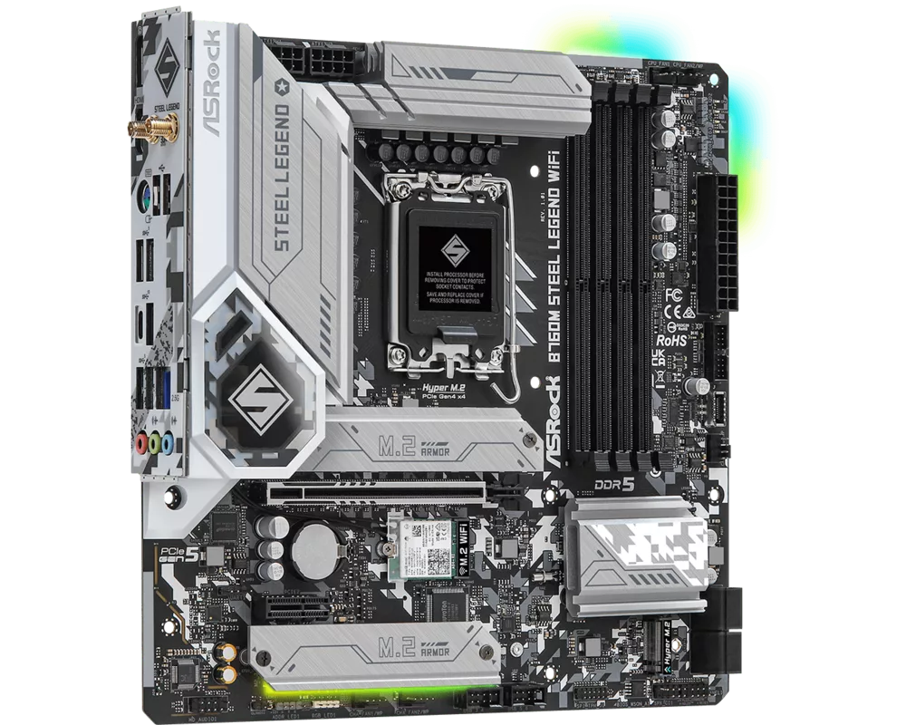 Дънна платка ASROCK B760M STEEL LEGEND WIFI 4
