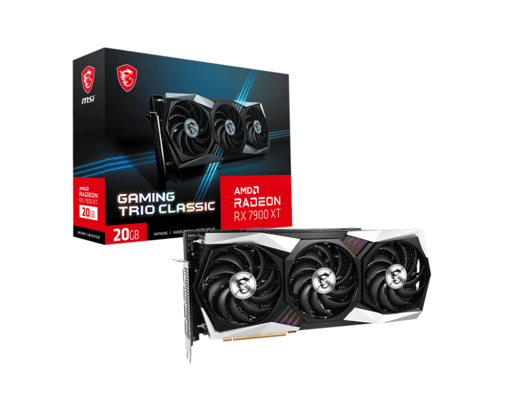 Видеокарта MSI Radeon RX 7900 XT Gaming Trio Classic 20G 5