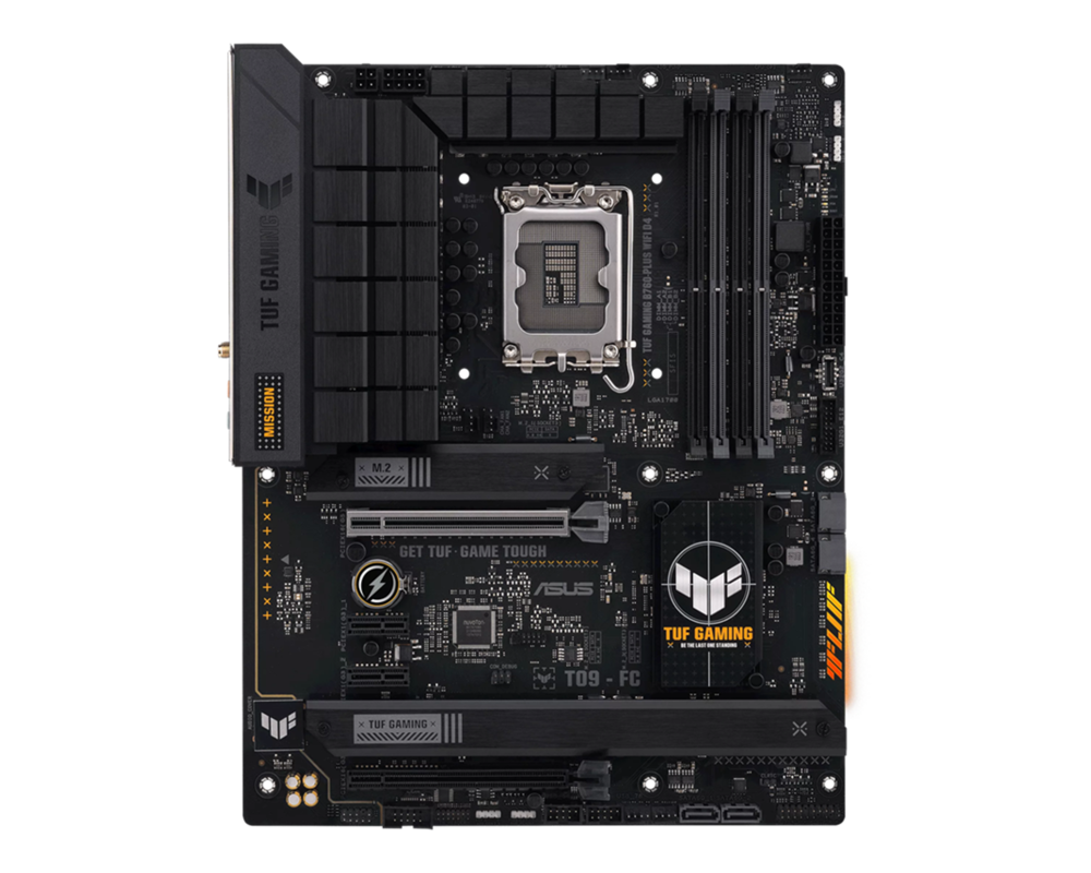 Дънна платка ASUS TUF GAMING B760-PLUS WIFI LGA 1700 4xDDR5 ATX Pciex4 DP HDMI USB MB 15