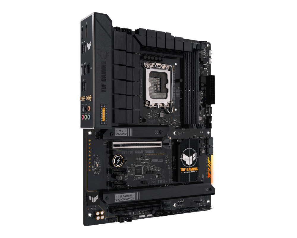 Дънна платка ASUS TUF GAMING B760-PLUS WIFI LGA 1700 4xDDR5 ATX Pciex4 DP HDMI USB MB 2