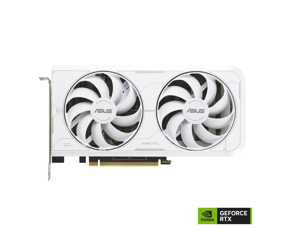 Видеокарта ASUS Dual GeForce RTX 3060 Ti White OC Edition 8GB GDDR6X 2