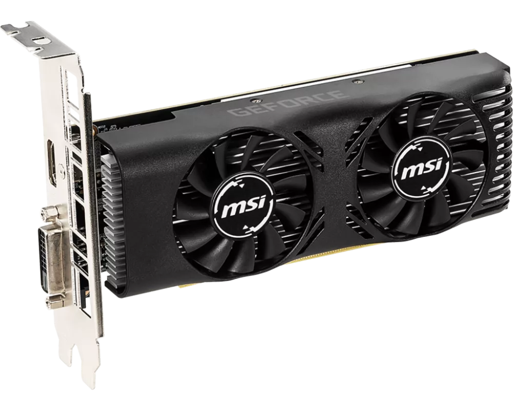 Видеокарта MSI GTX1650 4GT LP 3