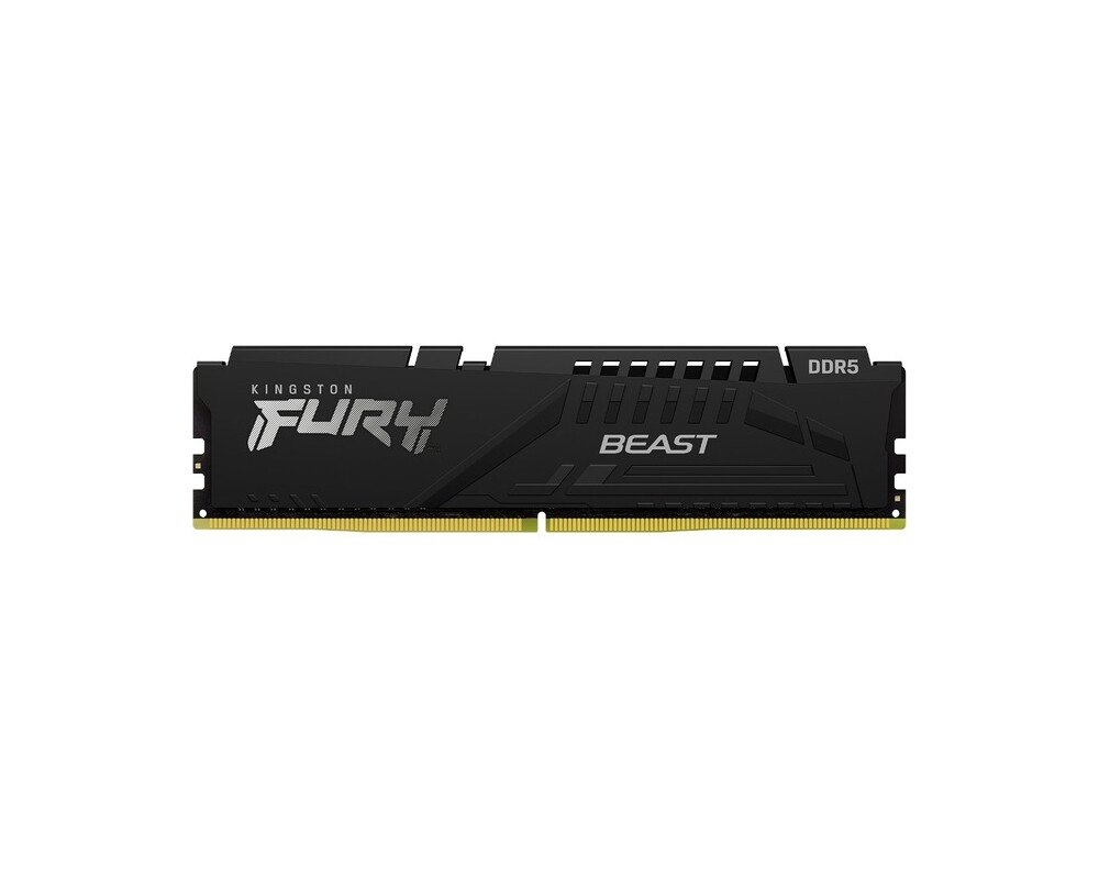 Памет 8GB Kingston Fury Beast Black DDR5 5200MHz 2