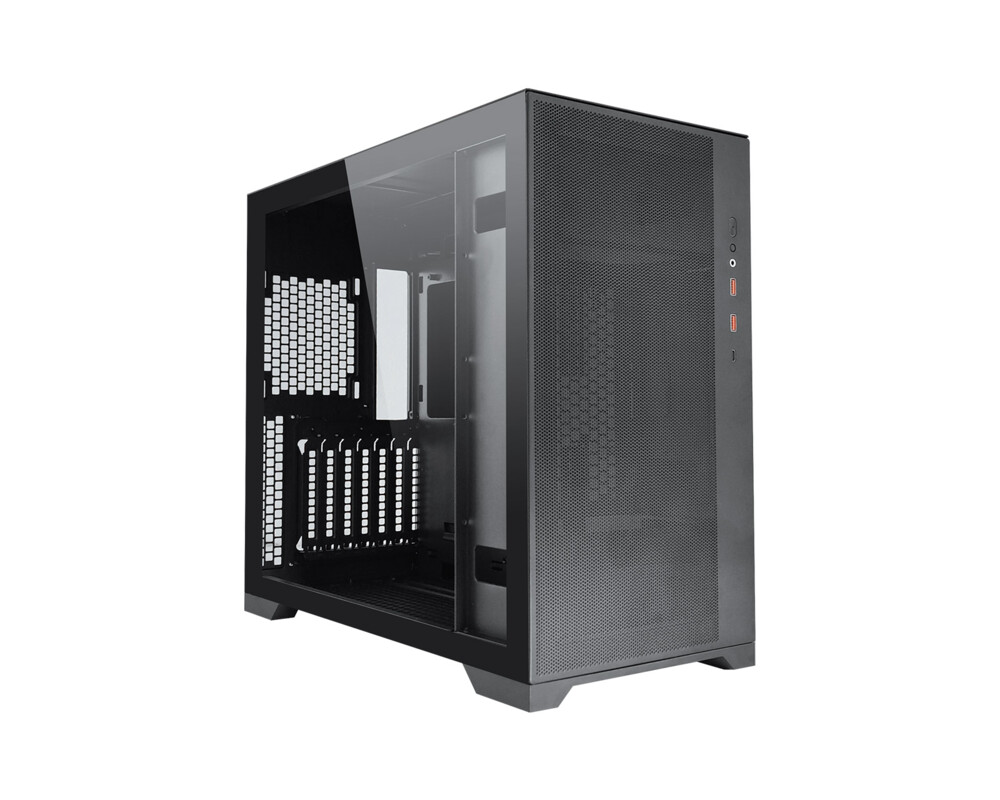 Кутия FSP CMT580B Mesh TG E-ATX Mid Tower, Черна 6