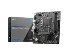 MSI PRO H610M-E DDR4 /LGA1700 646382 911-7D48-021 на топ цена - PIC.bg