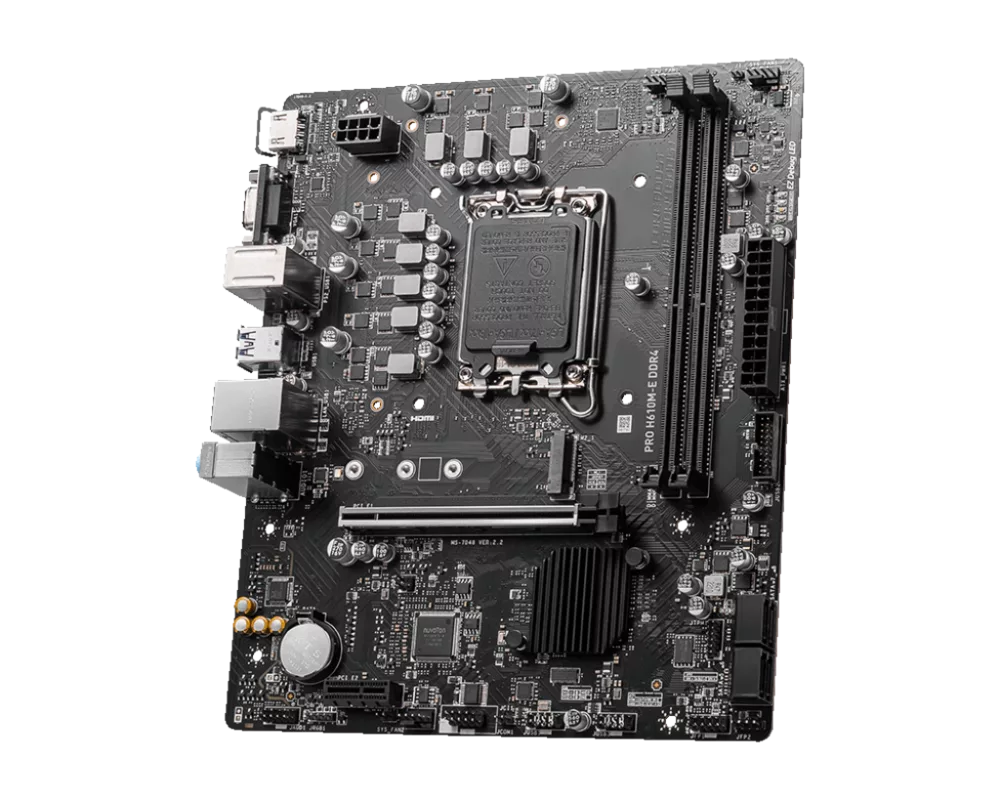 Дънна платка MSI PRO H610M-E DDR4 /LGA1700 4