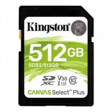  Kingston Canvas Select Plus SDXC 512GB 647755 KIN-SDS2-512GB на топ цена - PIC.bg