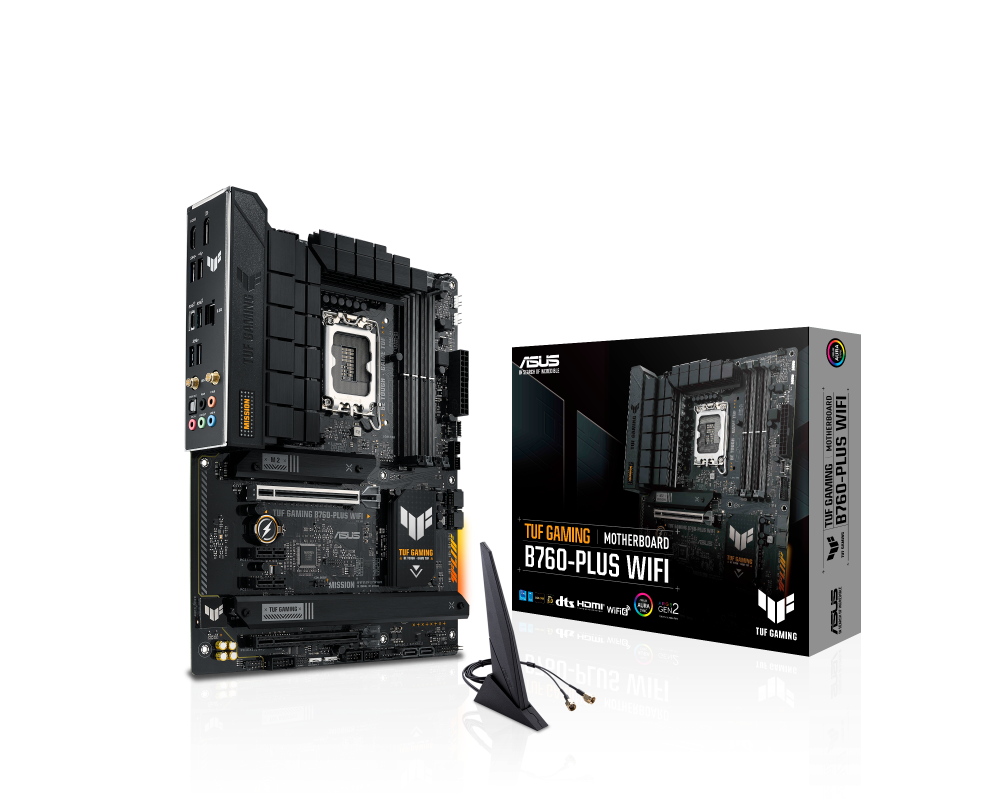 Дънна платка Asus TUF GAMIN B760-PLUS WIFI DDR5 12