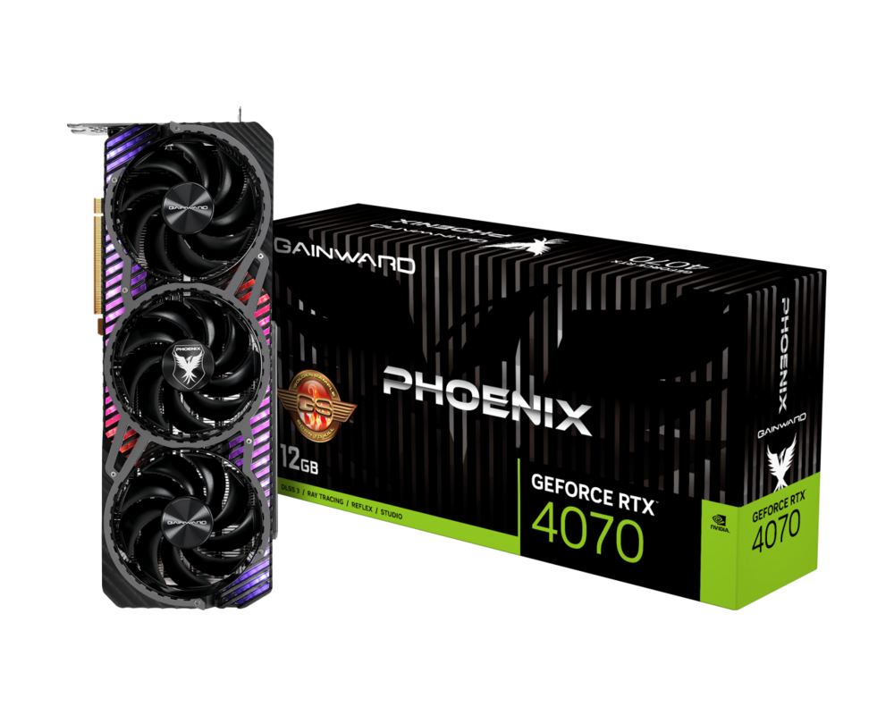 Видеокарта Gainward GeForce RTX 4070 Phoenix GS 12GB GDDR6X 2