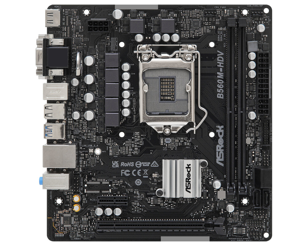 Дънна платка ASROCK B560M-HDV R3.0 /LGA1200 7