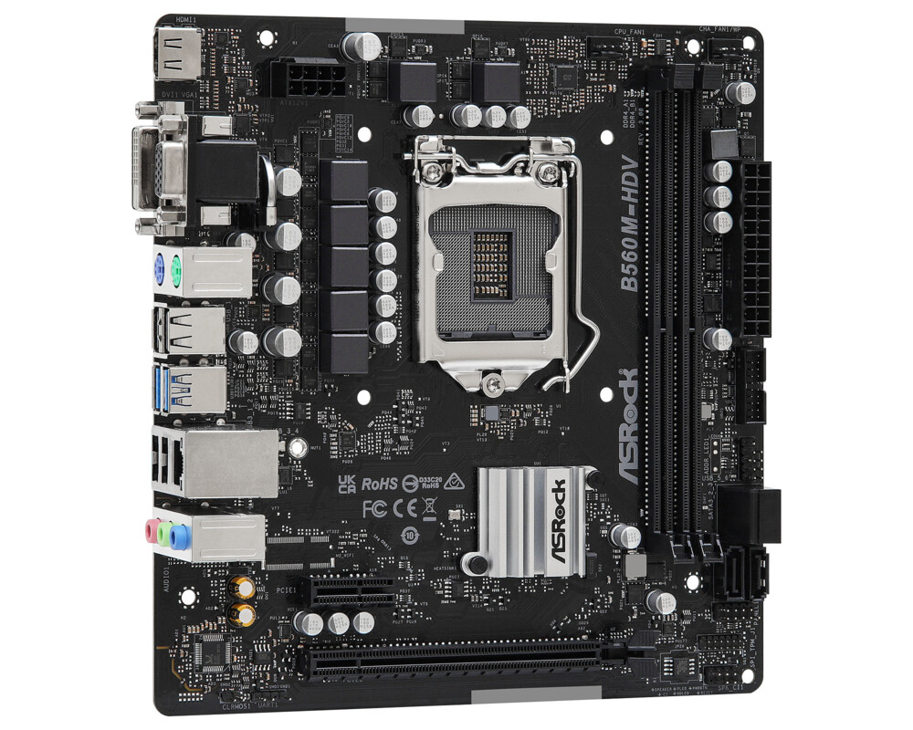 Дънна платка ASROCK B560M-HDV R3.0 /LGA1200 9