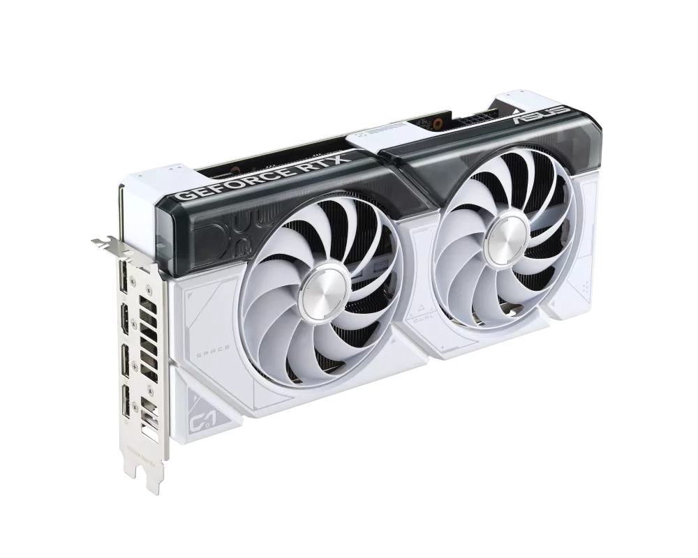 Видеокарта ASUS Dual GeForce RTX 4070 White OC Edition 12GB GDDR6X 14