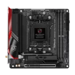 Дънна платка ASROCK B650E PG-ITX WIFI ITX 2xDDR5 1xPCIe 5.0 x16 LAN 2.5Gb 13