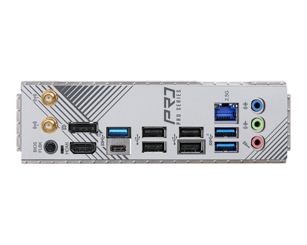 Дънна платка ASROCK B650M PRO RS WIFI AM5 mATX 4x DDR5 2.5G LAN Wi-Fi 6E + BT 11