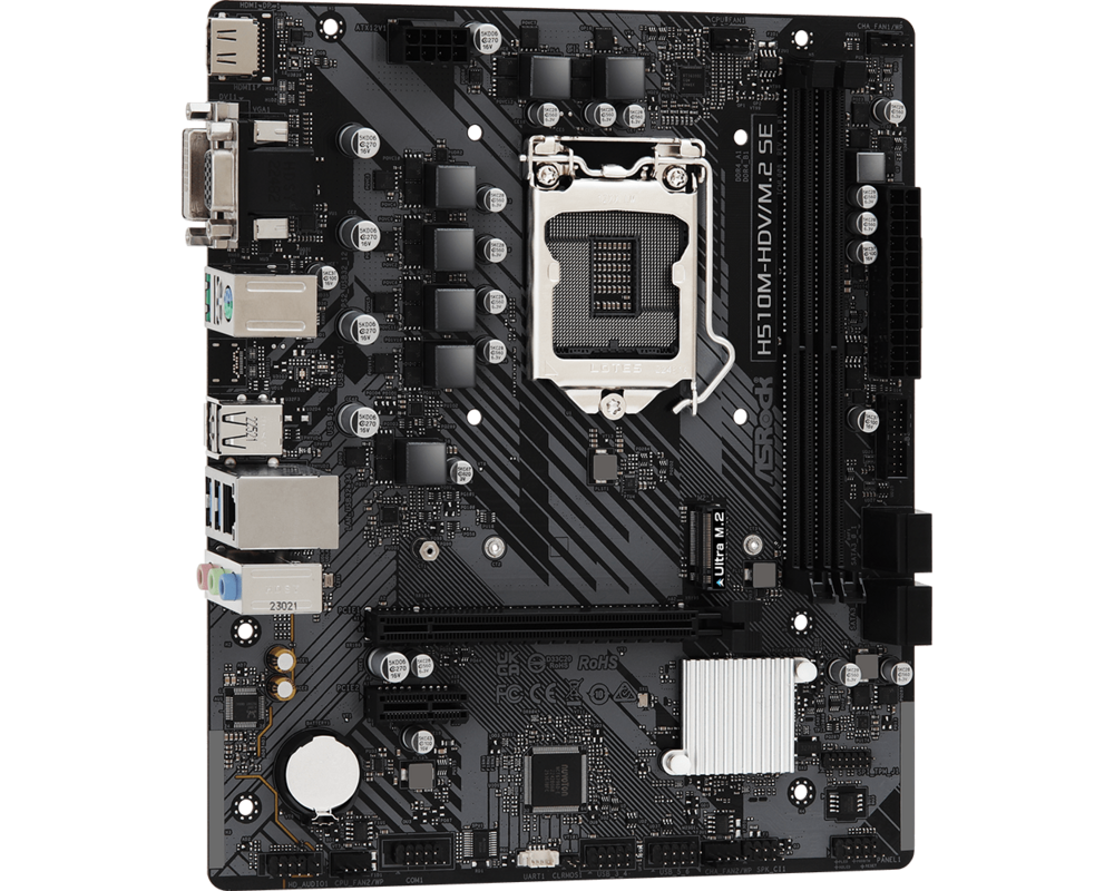 Дънна платка ASROCK H510M-HDV/M.2 SE /1200 4