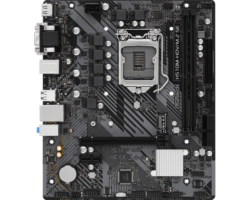 Дънна платка ASROCK H510M-HDV/M.2 SE /1200 2