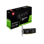 <span>Видеокарта</span> MSI GeForce GTX 1630 Low Profile OC 4GB GDDR6 <span class='catalog-num-in-name'>912-V809-4224</span> - 