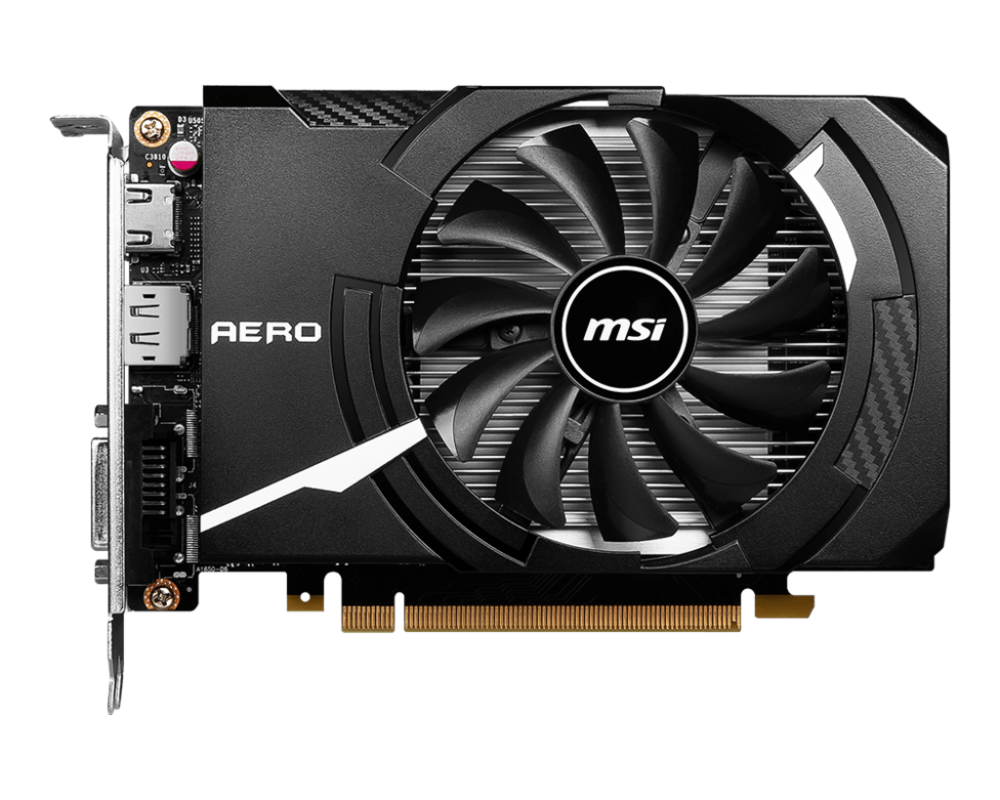 Видеокарта MSI GeForce GTX 1630 AERO ITX 4GB GDDR6 2