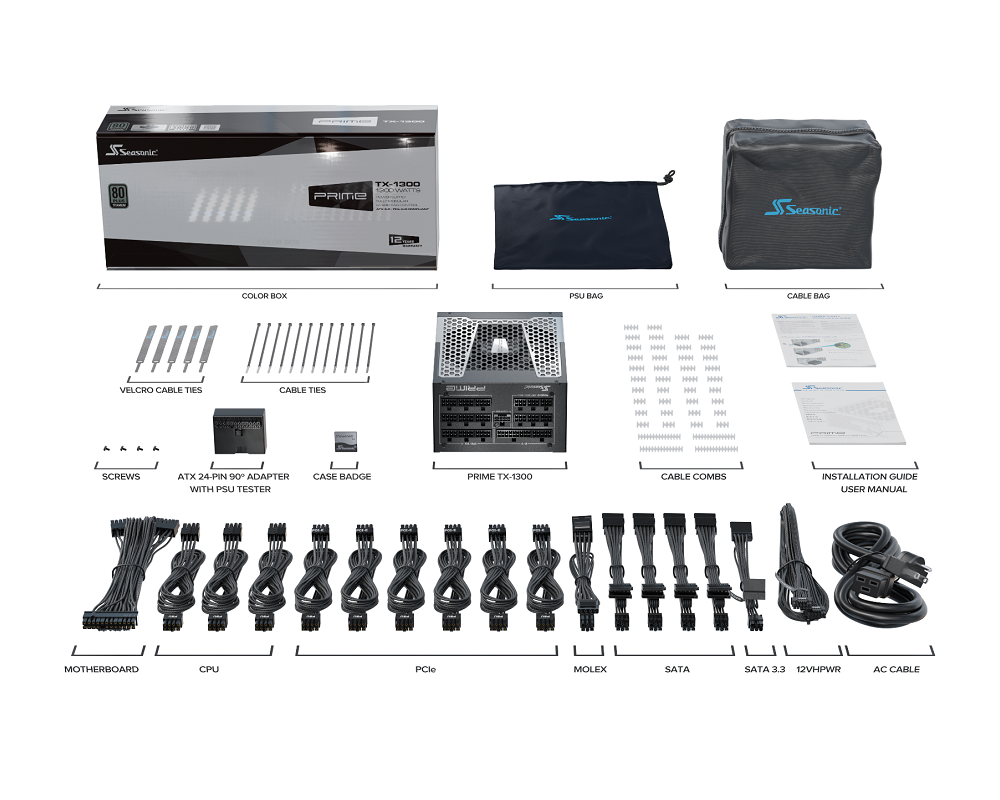 Захранване SEASONIC SSR-1300TR2 ATX3 4