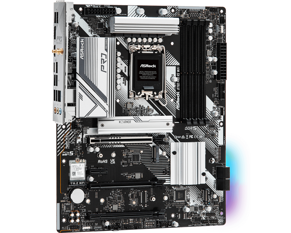 Дънна платка ASROCK B760 PRO RS WIFI /D5 4