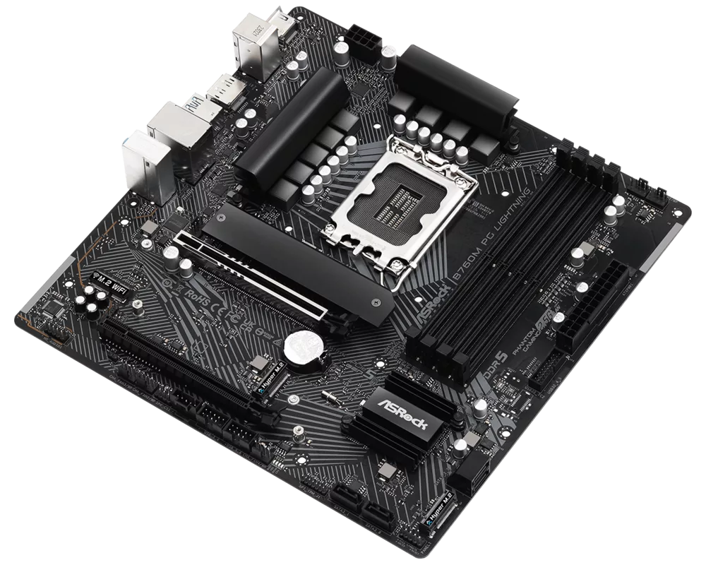 Дънна платка ASROCK B760M PG LIGHTNING /D5 4