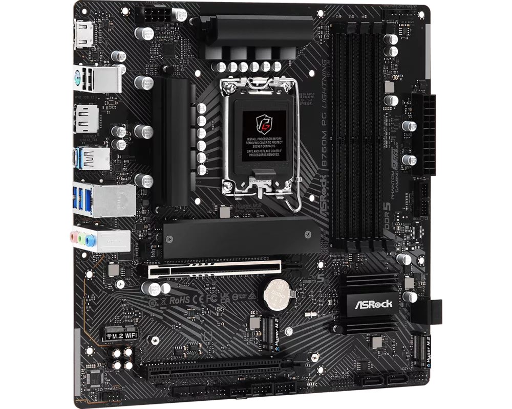 Дънна платка ASROCK B760M PG LIGHTNING /D5 5