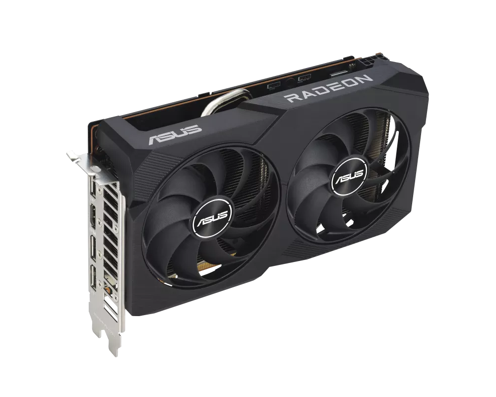 Видеокарта ASUS Dual Radeon RX 7600 V2 OC Edition 8GB GDDR6 2