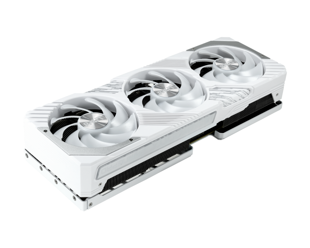 Видеокарта Palit GeForce RTX 4070 Ti GamingPro White OC 12GB GDDR6X 3