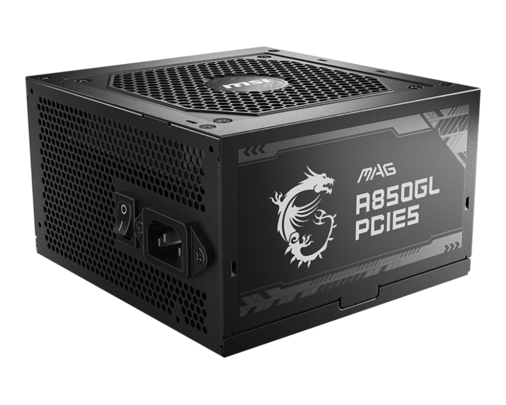 Захранване MSI MAG A850GL PCIE5, 850W, 80+ Gold 5
