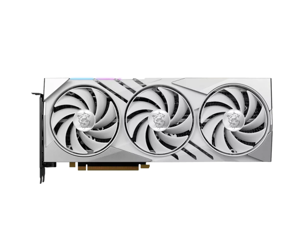 Видеокарта MSI GeForce RTX 4070 Ti GAMING X SLIM WHITE 12GB GDDR6X 2