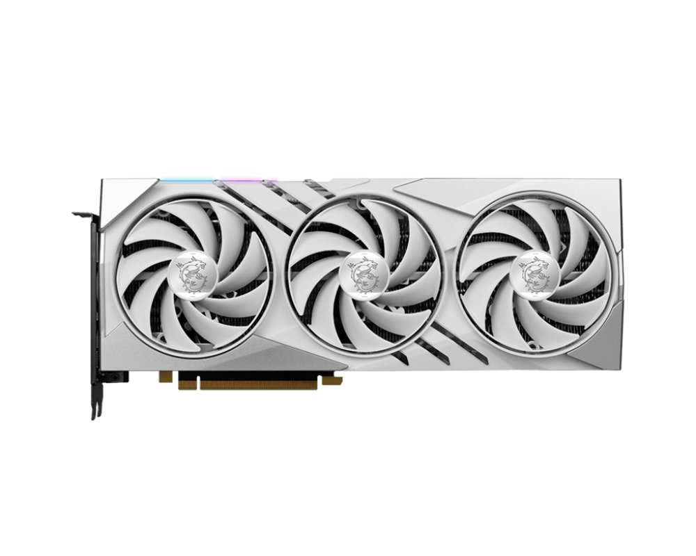 Видеокарта MSI GeForce RTX 4070 Ti GAMING X SLIM WHITE 12GB GDDR6X 2